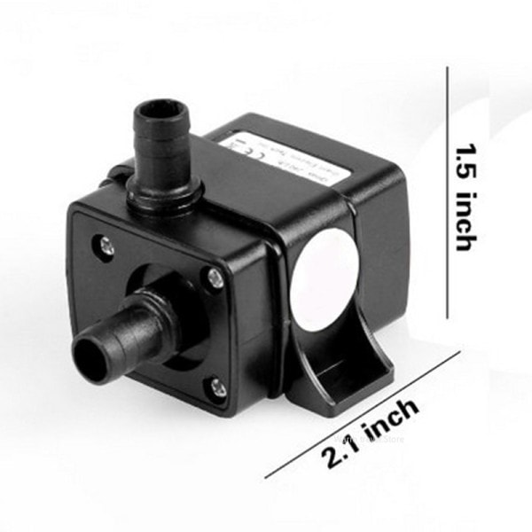 Vandtæt Mini Vand Pumpe 12v Strøm Børsteløs DC Mikro Pumper