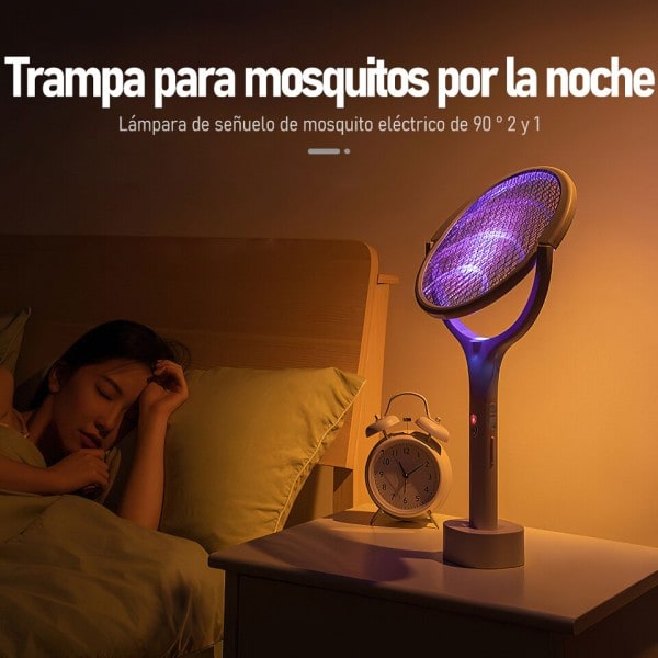 90 grader roterbar mygga dödare lampa elektrisk stötare