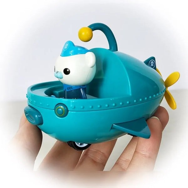 The Octonauts Truk Tilbake Bil Båt Modell Barnacles Kwazii Peso Anime Action Figur Leker