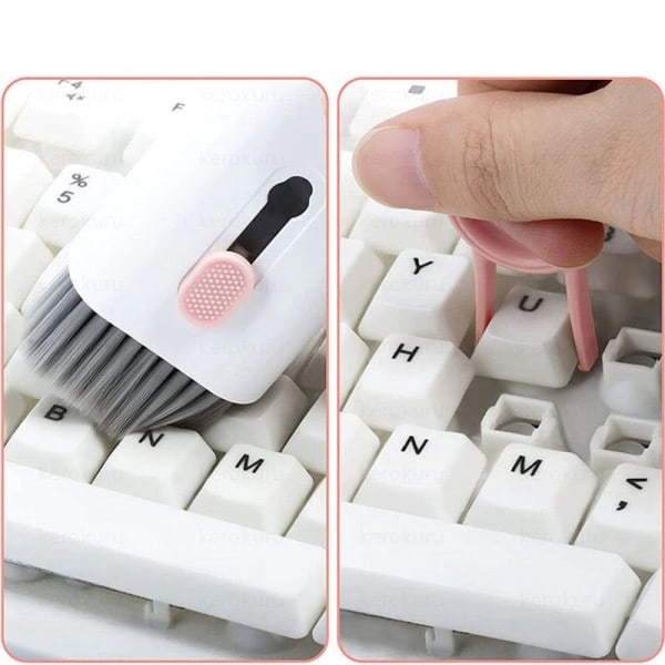 7-i-1 rengøring kit computer tastatur rengøring børste øretelefoner rengøring pen til airpods iphone rengøring værktøj