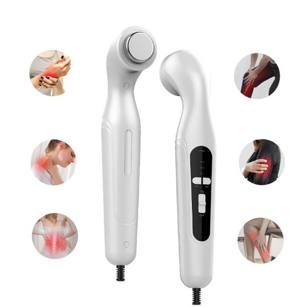 Shock Waves Fysioterapi Device Ultralyd Smerte Gigt Fysisk terapi Talje Arm Krop Muskel Massager Maskin