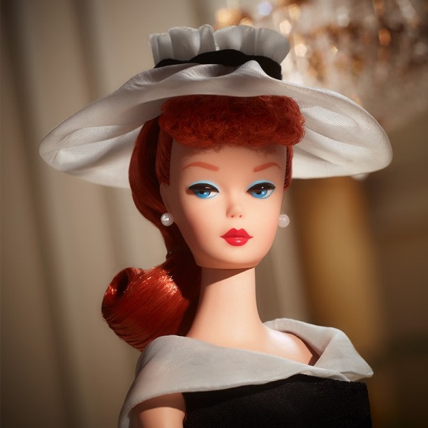 Repro Barbie Silkstone 1962 Bubble Cut Brownette Collector Doll