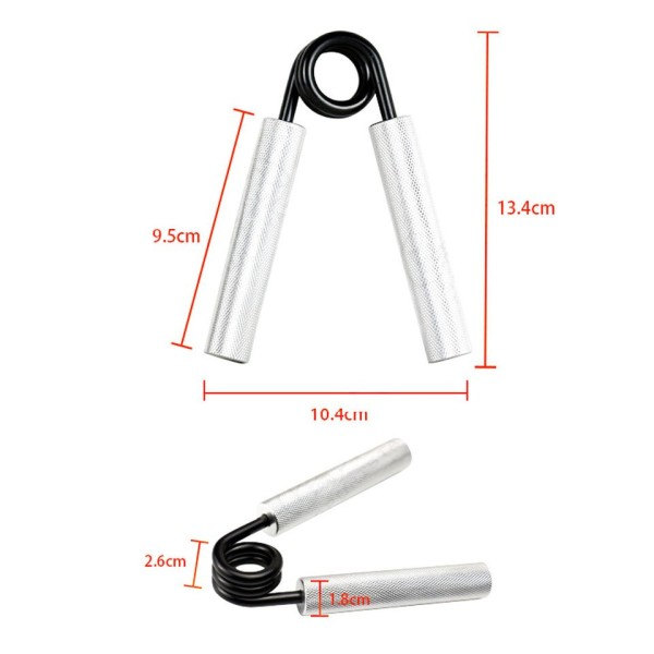 100lbs Fitness Tunga Grips Wrist Rehabilitering Utvecklare Carpal Expander Hand Gripper