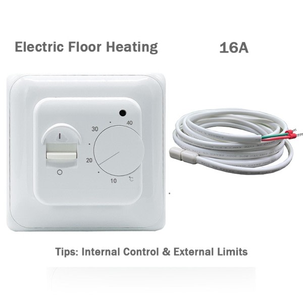Elektrisk gulv varme termostat hus varmer