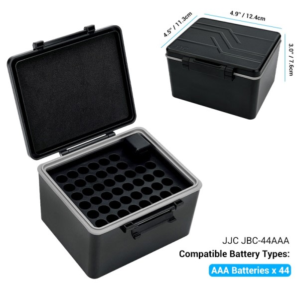 Multi Slots 18650 Container AA AAA Batteri Case Hållare med Batterier Tester Vattentät Batteri Förvaring Låda