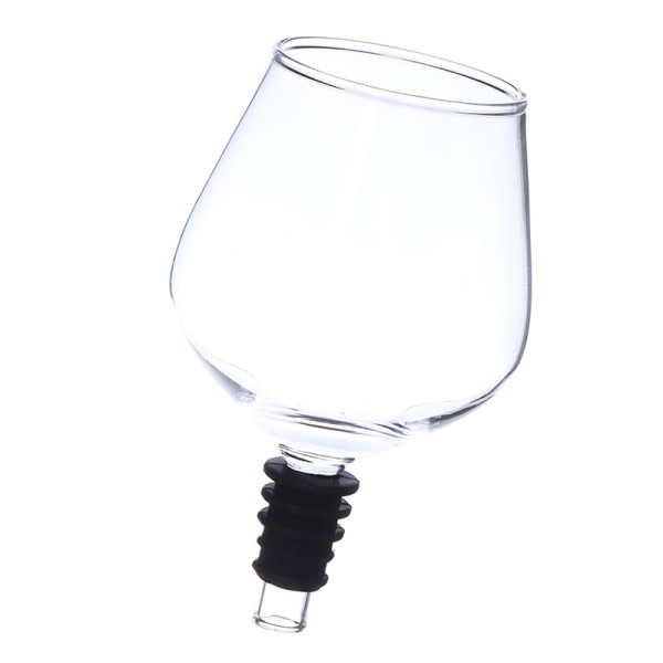 Det Röda Vin Glasset Till Vin Glasset Topper Glasset Det Inlägget Rött Vin Champagne Glas Kopp med Silikon Tätning