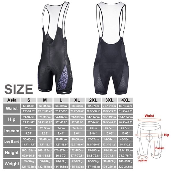 Cykel Bib Shorts 5D Gel Pad Mountain Bike Shorts High End Outdoor Åndbar Cykel Tight Cykel Shorts