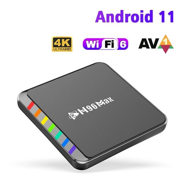Smart TV Box Android 11  Quad Core WIFI6 4K Media Player TV Box