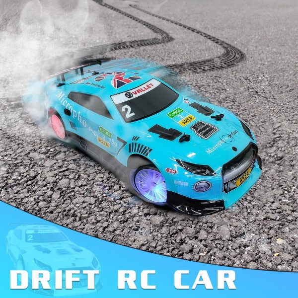 Rc Bil 1:14 4WD Fjärrkontroll Bilar GTR Sport Höghastighet Drift Radio Kontroll Drift Bil