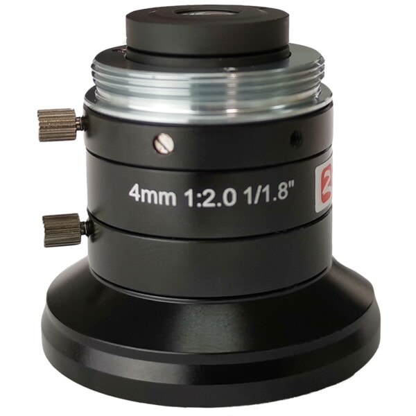C Mount 4mm manuell bländare lins