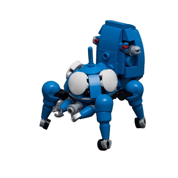 Buildmoc sarjakuva Ghost in the Shell Tachikoma AI Chariot Robots Set Building Blocks  Kits Toys