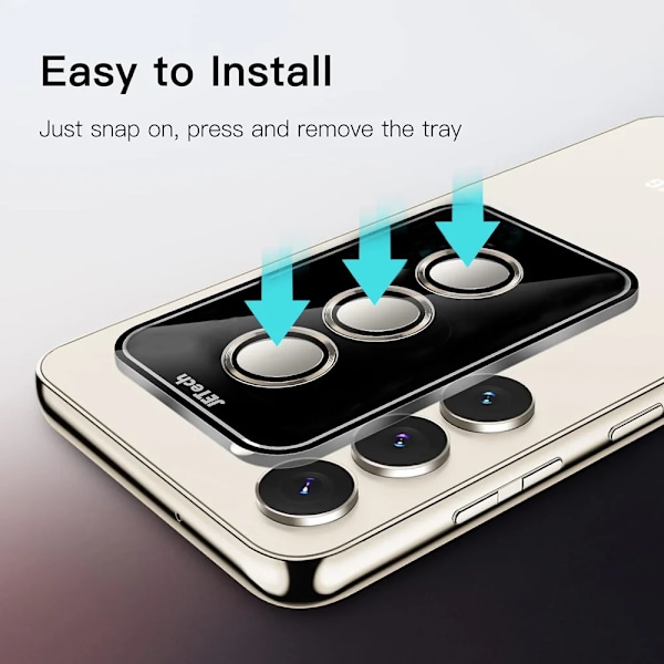 Kamera Protector Ring for Samsung Galaxy A55 5G Protective Lens Screen Herdat Glas Metal Cap