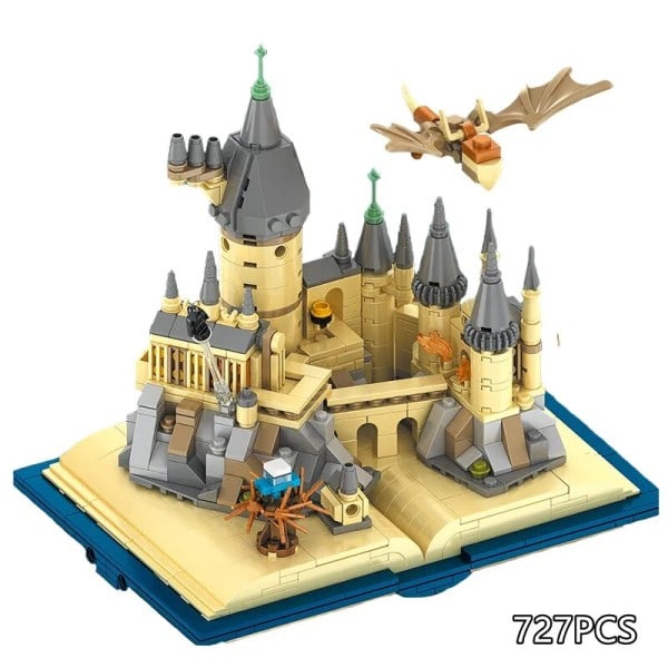 Harris School Magic Castle Book Building Block Magical Knights Forbidden Forest Potterly Brick Leker