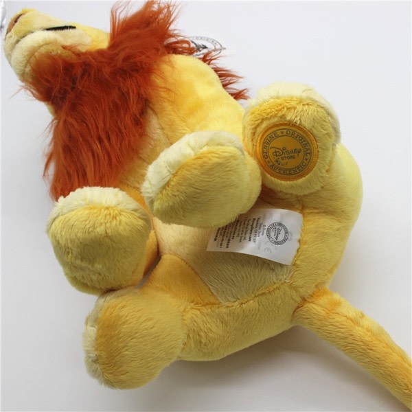 32cm Original Lejonkungen Simba's Fader Mufasa Plysch leksak Mjuk pojke docka för barn