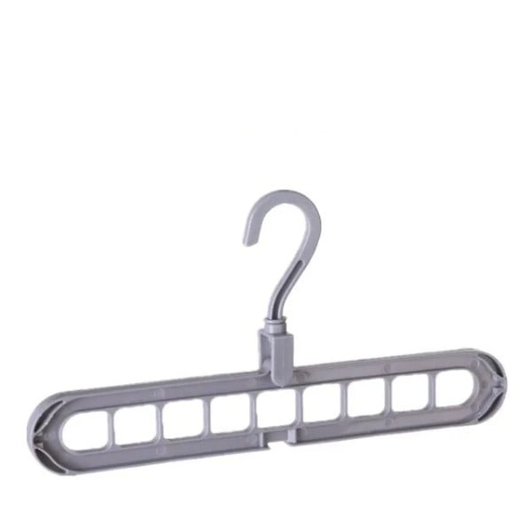 2 stykker Multifunktion Plast Garderobe Arrangør Tøj Rack