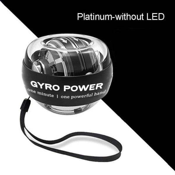 LED Gyroscopic Powerball Autostart Range Gyro Power Wrist Ball Arm Hand Muscle Force Trainer Fitness Utrustning