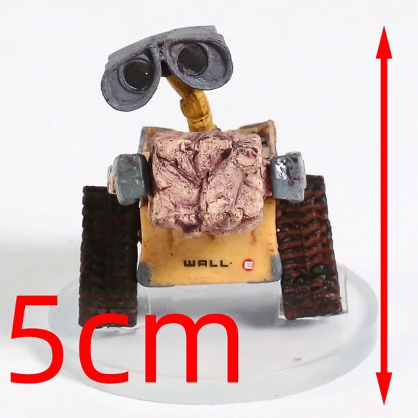Wall E Robot Wall E & EVE PVC Action Figur Collection Model Legetøj