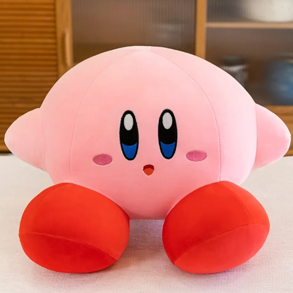 Anime Star Kirby Plysch leksaker Mjuk stoppad djur docka fluffig rosa plysch docka kudde rum dekoration leksaker