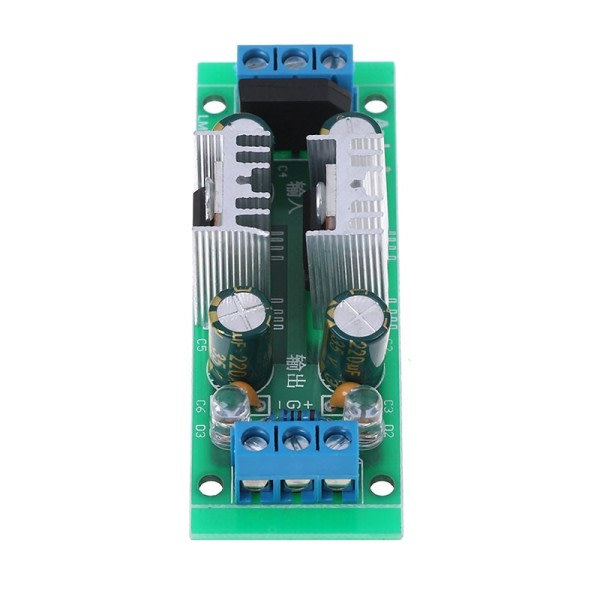 Fantastisk kvalitet DC 18~35V LM7815 + LM7915 + - 15V Dobbelt Spænding Regulator Ensretter Bro Strøm Forsyning Modul