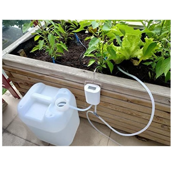 8 Huvud Automatisk Bevattning Pump Kontroller Växt Blomma Hem Sprinkler Dropp Bevattning Enhet Pump Timer System Trädgård Verktyg