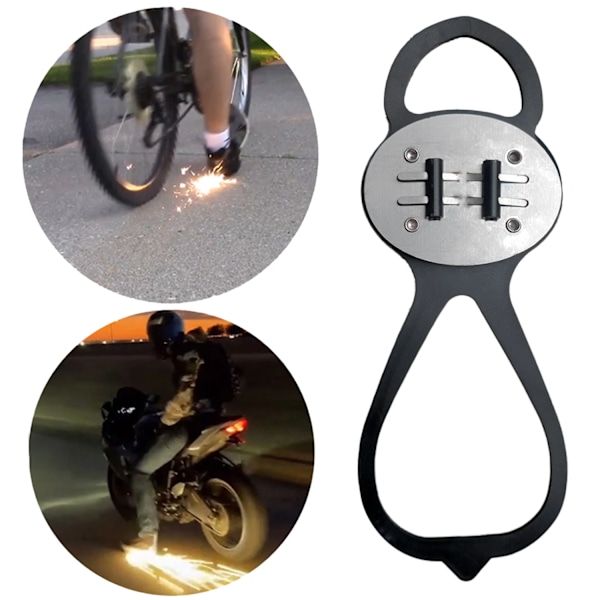 2 kpl  Pyöräily Pyörä Moottoripyörä Pohja Flame Laite Outdoor Spark Pohja Spark Skeittilauta Spark ajo työkalu