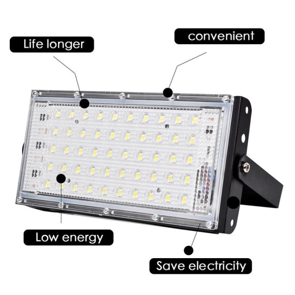 Led valonheitin 50W vedenpitävä IP65 ulko LED heijastin valo