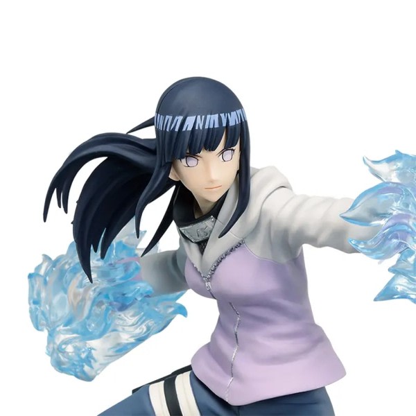 Äkta Bandai Banpresto STARS Naruto 16cm Hyuuga Hinata PVC Statiska leksaker