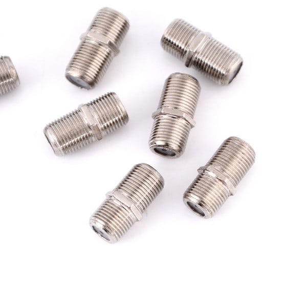 10 st aluminium legering snickare pipor kontakt f plugg koppling adapter