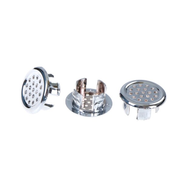 3st Overflow Cover Ring Insert Replacement Tidy Chrome Trim