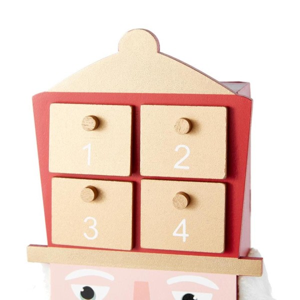 Nøddeknækker advent kalender jul nedtælling hjem træ pynt pynt