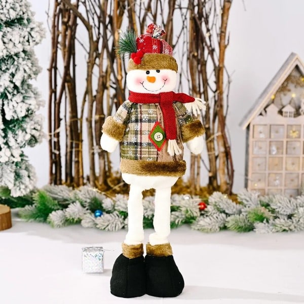 Jul docka prydnader god jul dekorationer till hem bord inredning