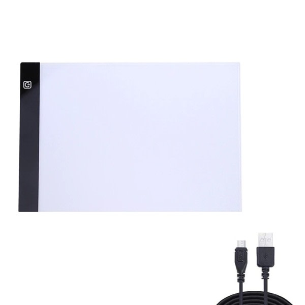 Tre nivå dimmbar LED Lys Pad Tegne Tavle Pad Tracing Light Box Eye Beskyttelse Enklere