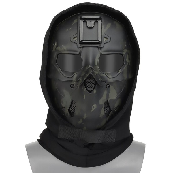 Taktisk Vild Maske Hutning Fuld Face Udendørs Beskyttende Airsoft Maske Halloween