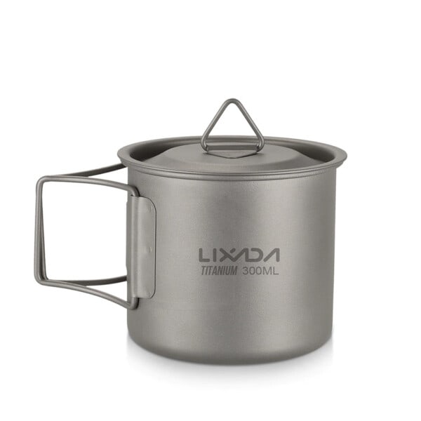 Vatten kopp mugg med vikbart handtag
