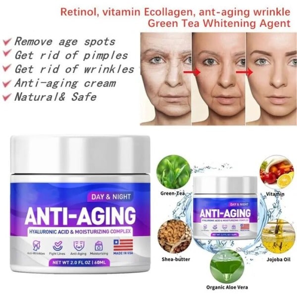 Skönhet blekning ansikte hudvård anti rynkor rynkor reparation kollagen ansiktsbehandling lyft kräm anti-aging