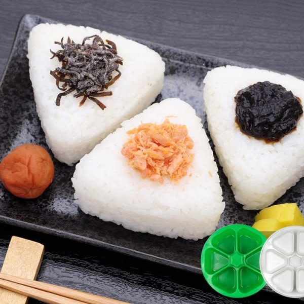 DIY Sushi Mögel Onigiri Ris Ball Mat Press Triangulär Sushi Maker Mögel Sushi Kit Japansk Kök Verktyg