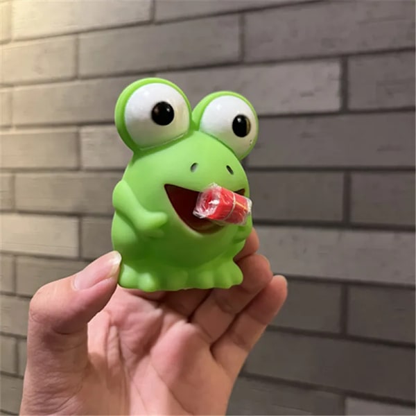 Barn Kreativt Dekompresjon Fidget Leker Klyp Frog Dinosaur Sticking Tunge Ut Lempe Stress Leetøy