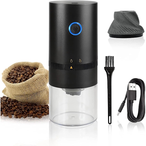 Kaffe Kvarn TYPE-C USB Ladda Professionell Keramik Kvarn Kärna Kaffe Bönor Kvarn Kvarn