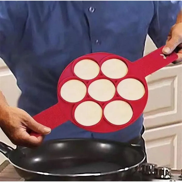 Pannkaka Ägg Ring Maker Nonstick Matlagning Verktyg Rund Hjärta Pannkaka Maker Ägg kokare Panna