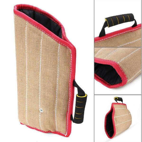 Praktisk Stall Interaktiv Lek Slitesterk Jute Trening Ung Arm Beskyttelse Sikkerhet Kjæledyr Hund Bitt Sleeve