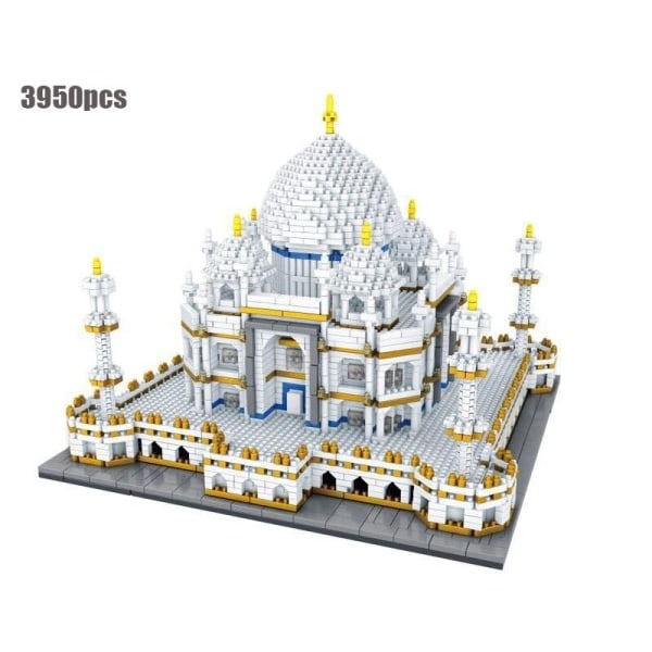 Diamant Byggnad block Arkitektur tegelstenar leksak Saint Basil's katedralen Taj Mahal