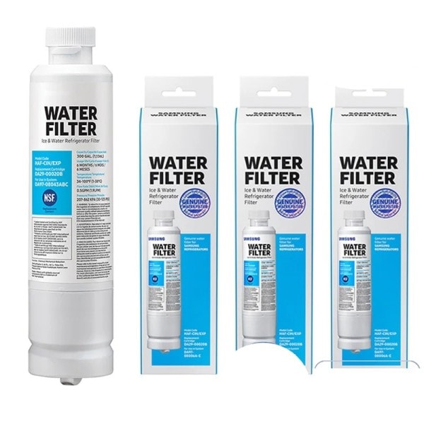 3 deler for Samsung kjøleskap karbon filter vann renser