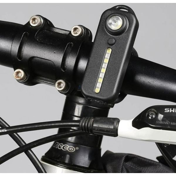 LED Rød Blå Skulder Politi Lys med Clip USB Oplader Blinker Advarsel Sikkerhed Lommelygte Lommelygte Bike Warn Lys