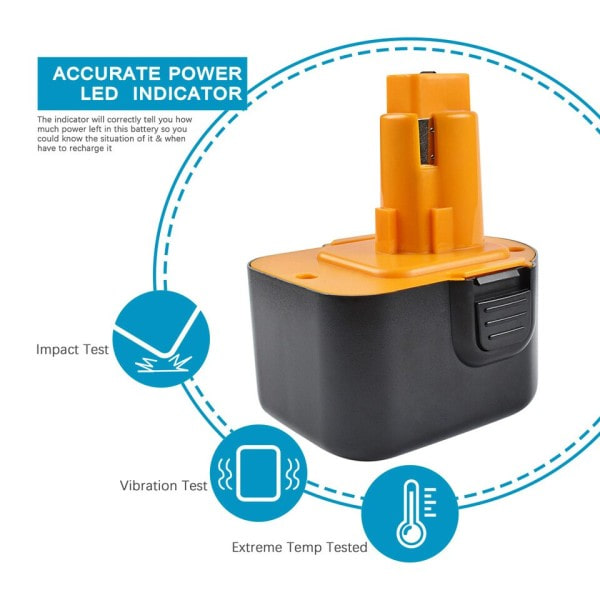 12V 3500mAh Ni-MH PS130 Udskiftning batteri el værktøj batteri