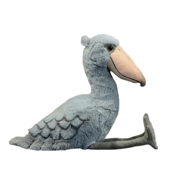 Høy realistisk skonebb utstoppet dyr leketøy myk hvalhodet stork fugl plysj dukke