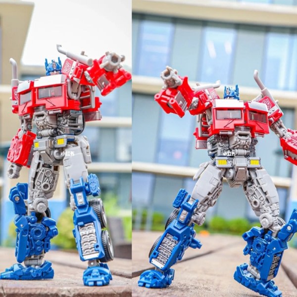 Transformers Studio Serie Action Figur Voyager Class Optimus Prime Rise of The Beasts Collectible Robot Figures