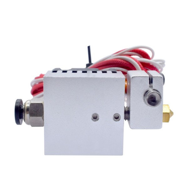 3D Printer Hot End V6 Long distance 1 In 1 Out Extruder Single Head 12V/24V 0.4mm 1.75mm with Cooling Fläkt