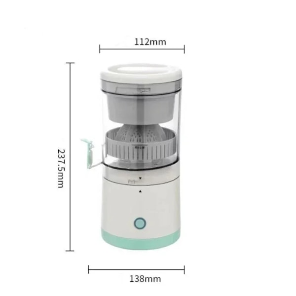 Bärbar Elektrisk Juicer Multifunktion Frukt Juicer Hushålls Apelsin Citron Blender USB Laddning Kök Automatisk Fräsch Squeezer