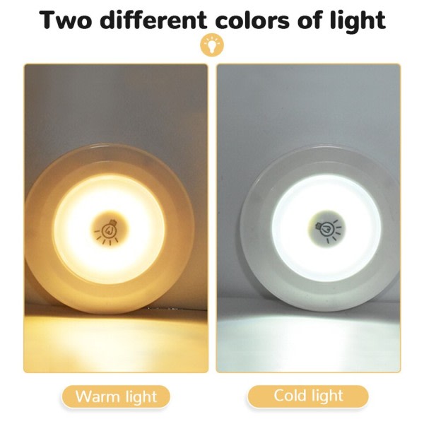 Super Bright Cob Under Cabinet Lys LED Trådløs Fjernbetjening Kontrol Dæmpbar Garderobe Nat Lampe