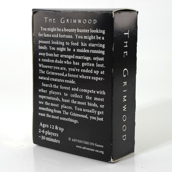 Grimwood Card Spelet Lätt Strategic Mycket Kaotiskt Kort Spel 68 Standard Poker Size Cards